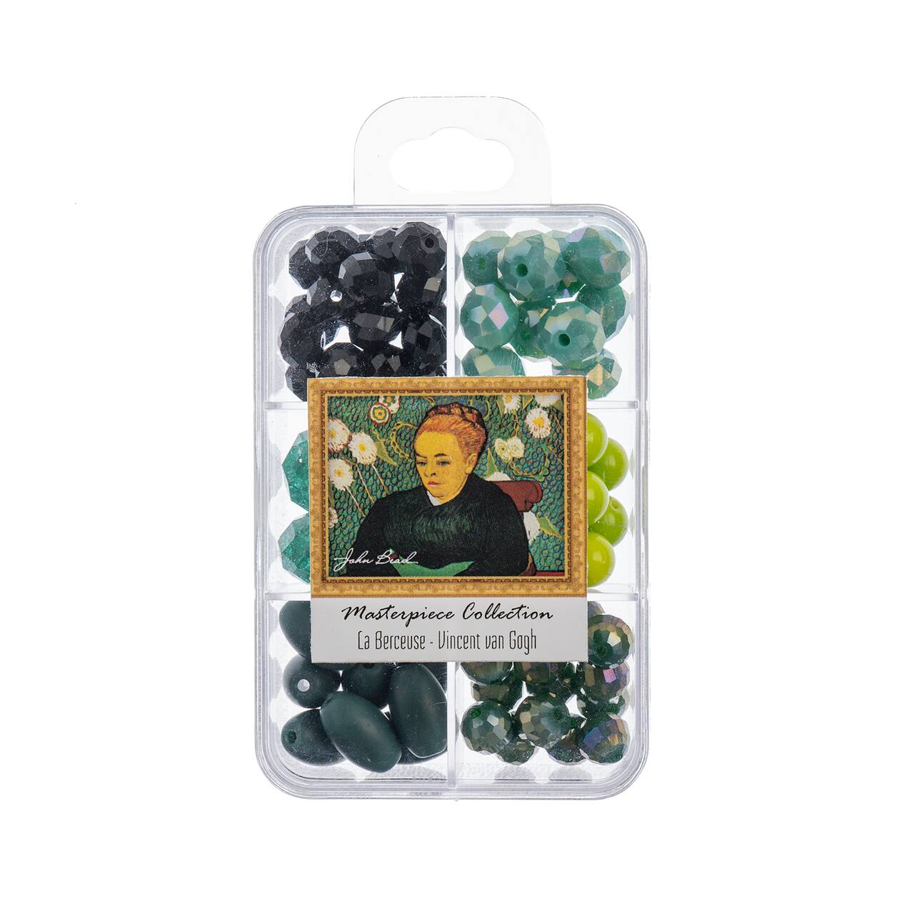 John Bead Masterpiece Collection Glass Bead Box Mix
